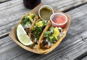 Austin eastside Discada tacos and Mexican coke