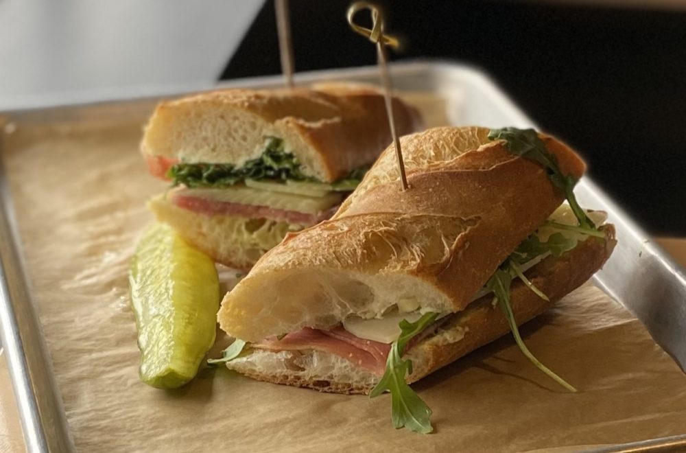 Easy Tiger Austin prosciutto bagette