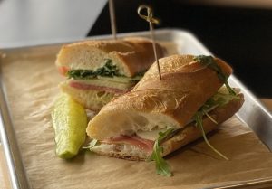 Easy Tiger Austin prosciutto bagette