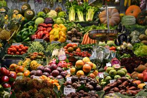 produce at Barcelona Markets and Foodie Experiences