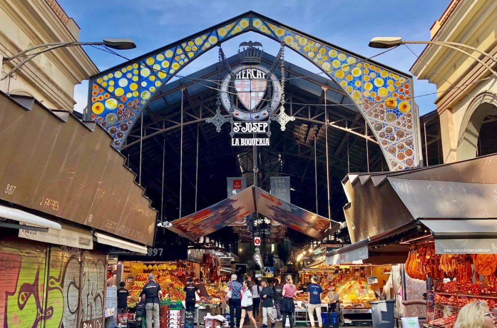 Boqueria Market in Barcelona