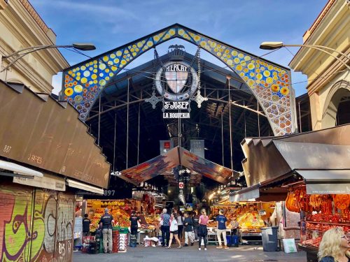 Boqueria Market in Barcelona