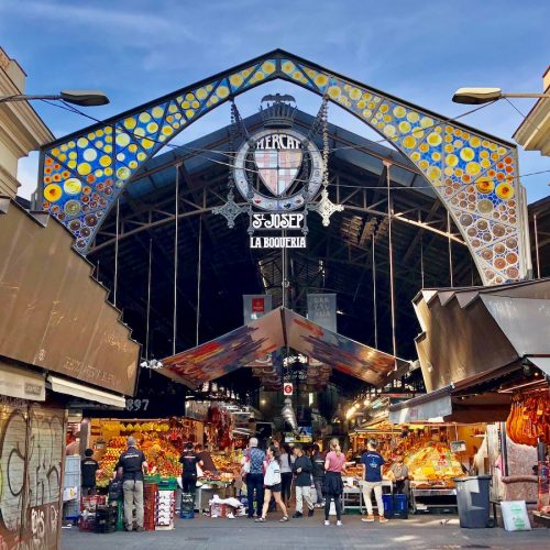 Boqueria Market in Barcelona