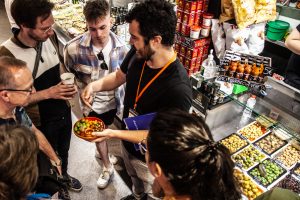 Olive Tasting at La Boqueria