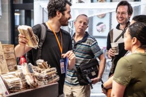 Showing Turrons at La Boqueria guided tour