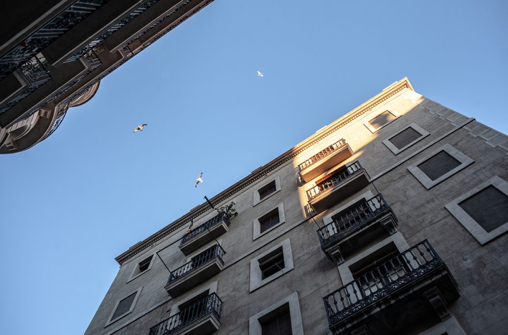 La Barceloneta architecture on neighborhood walking tour