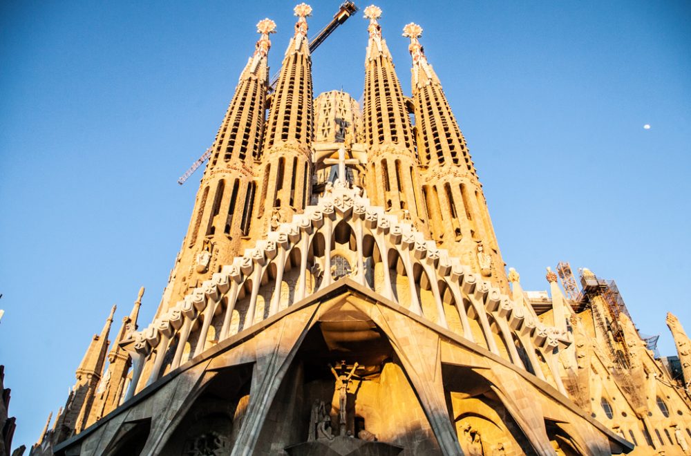 passion façade sagrada familia