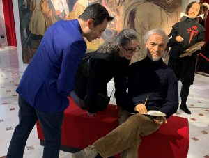 Hemingway at the Barcelona wax museum