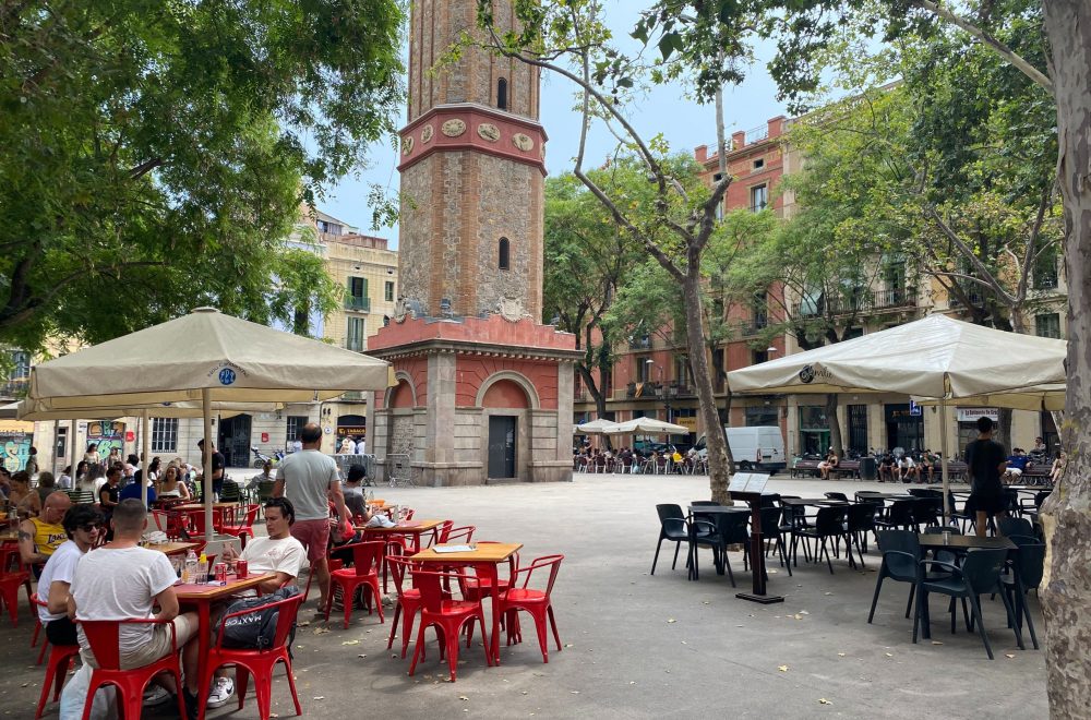 Plç Vila de Gracia - tower