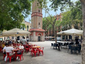 Plç Vila de Gracia - tower