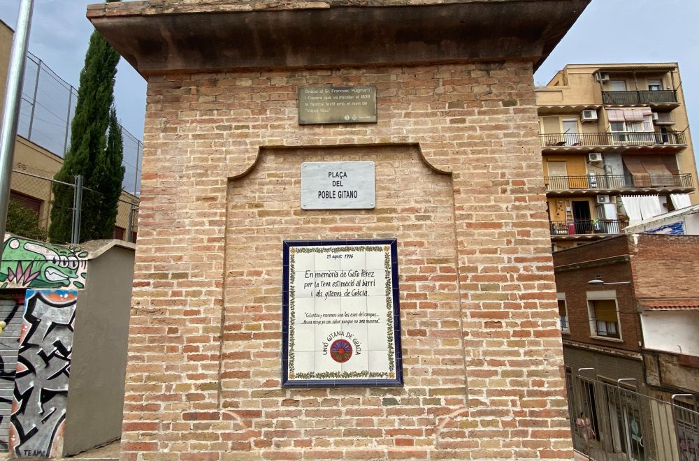 plaque poble gitano