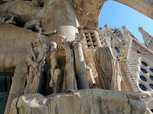 outside statues christ walked through jerusalem