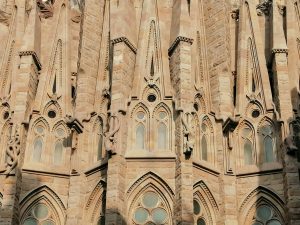 sagrada familia animals window detail