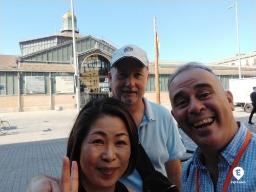 Barcelona Ancient Markets Walking Tour on Sep 29, 2023 with Patricio