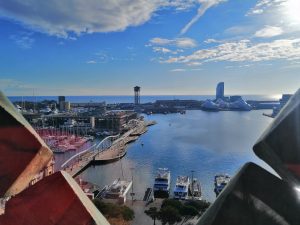 view of the vela from the columbus monument