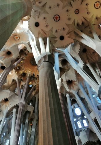 inside sagrada familia