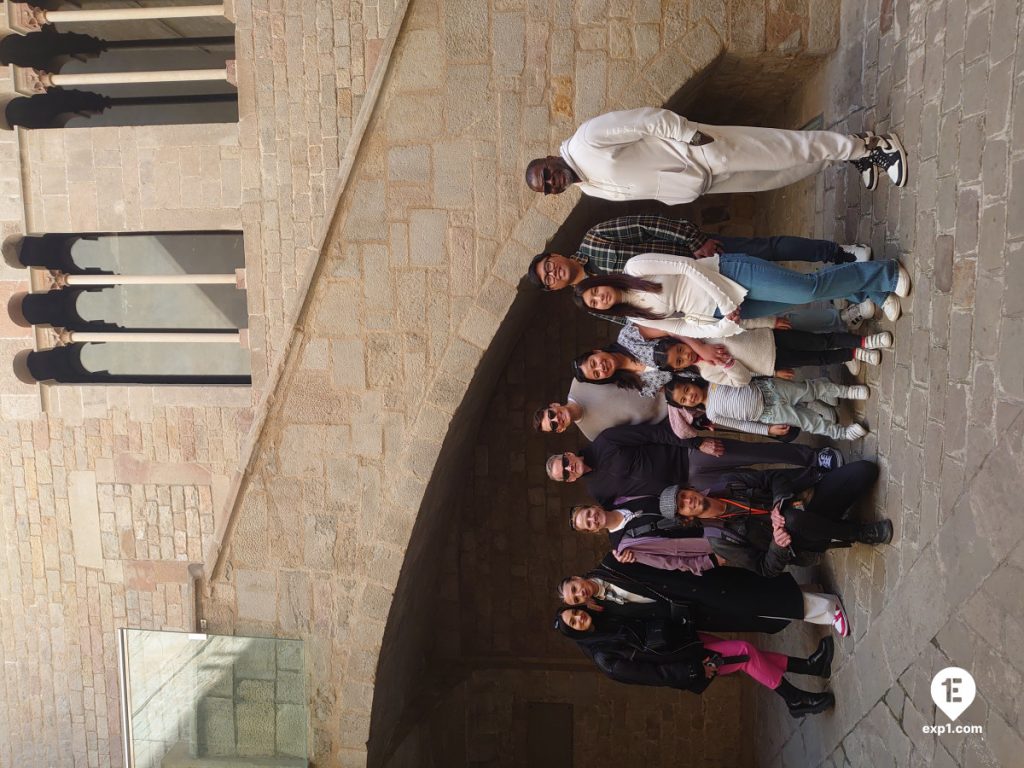 Group photo Picasso in Barcelona Walking Tour on Mar 6, 2024 with Nicholas
