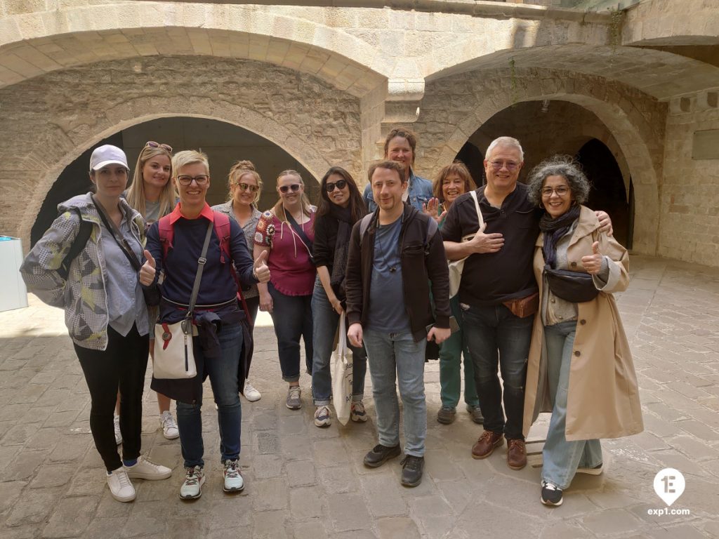 Group photo Picasso in Barcelona Walking Tour on Apr 19, 2024 with Nicholas