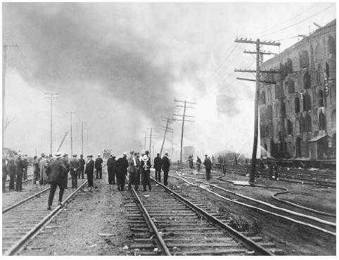 Aftermath of the Black Tom Bombing