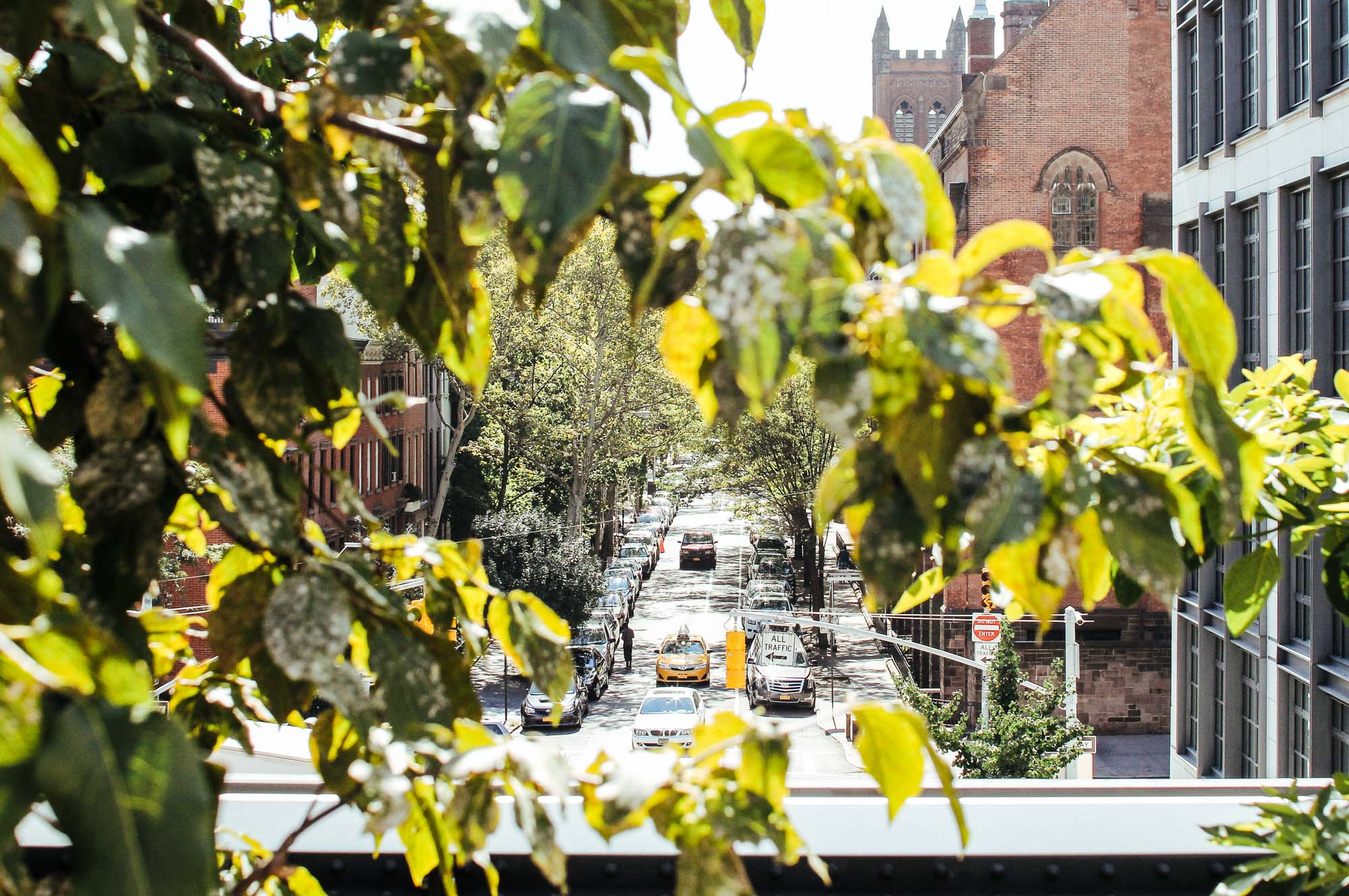 El High Line en Nueva York