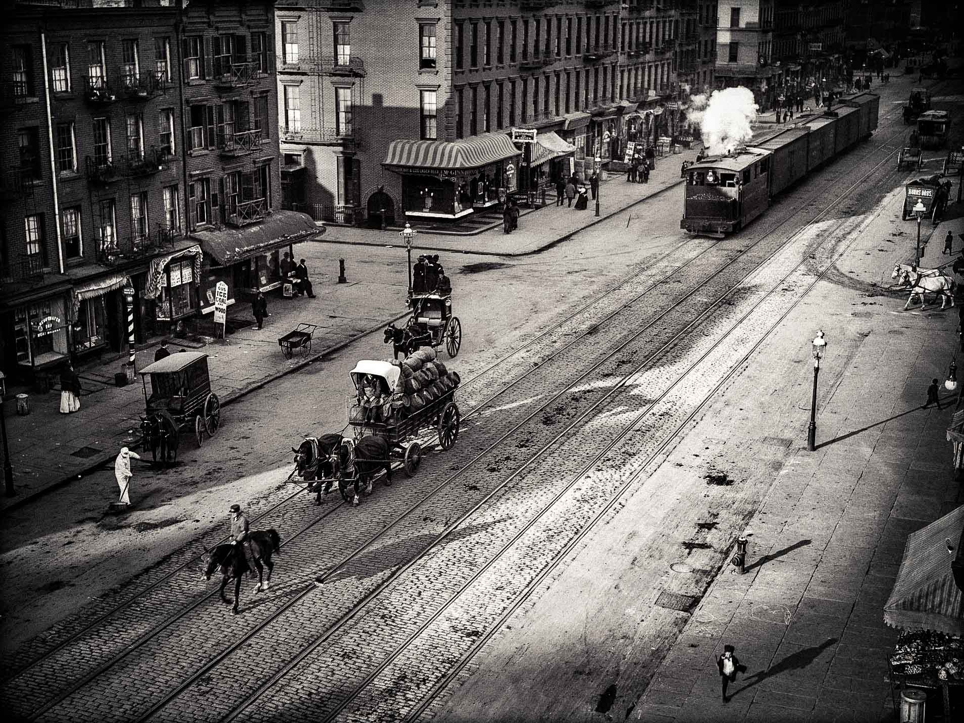 Chelsea pendant les vieux jours de New York