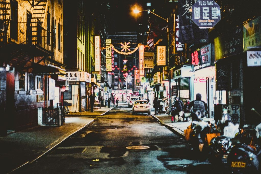 Chinatown in New York City