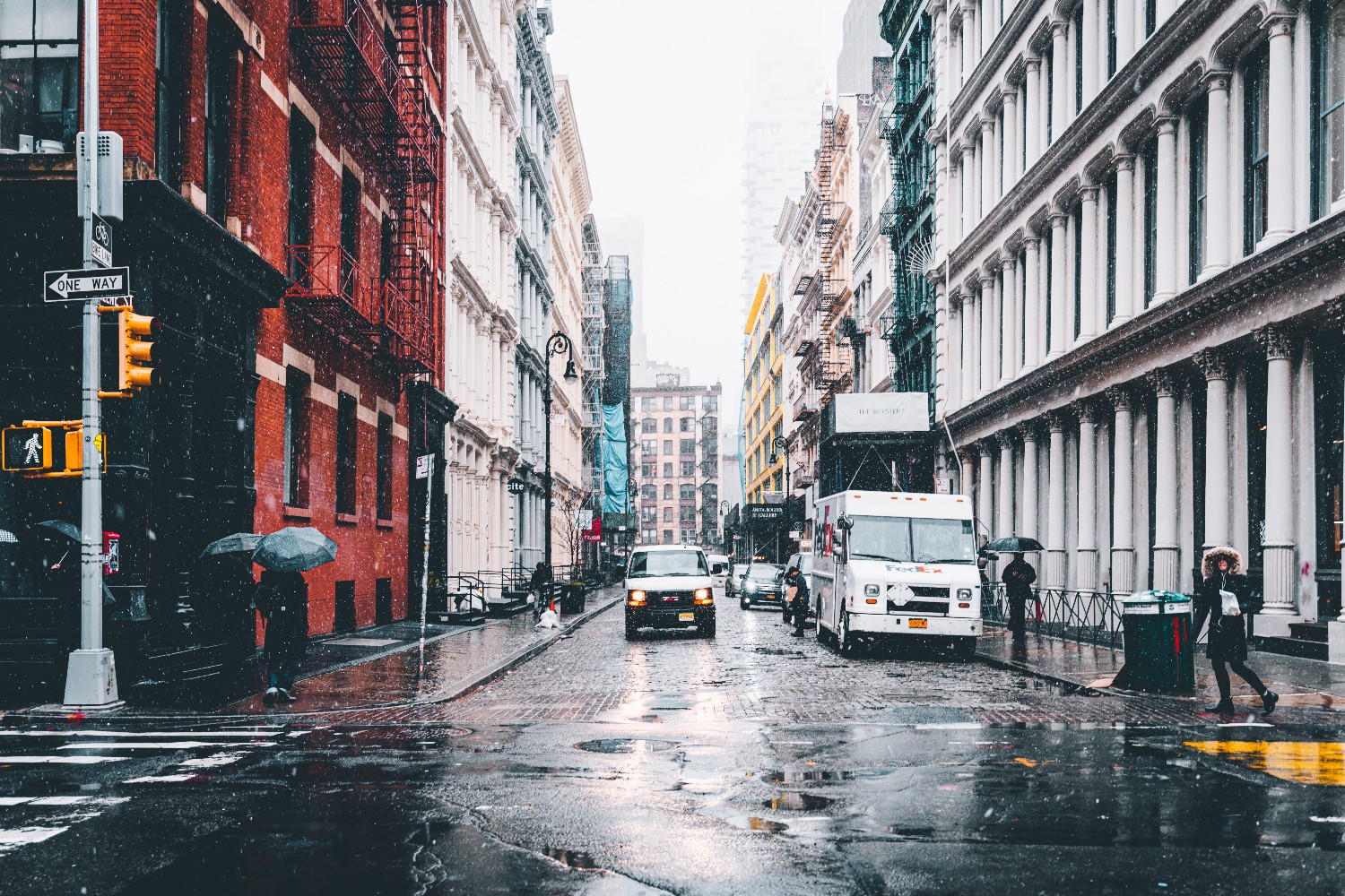 SoHo west of Chinatown in New York City