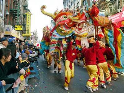 Dragon in Chinatown - Lunar New Year