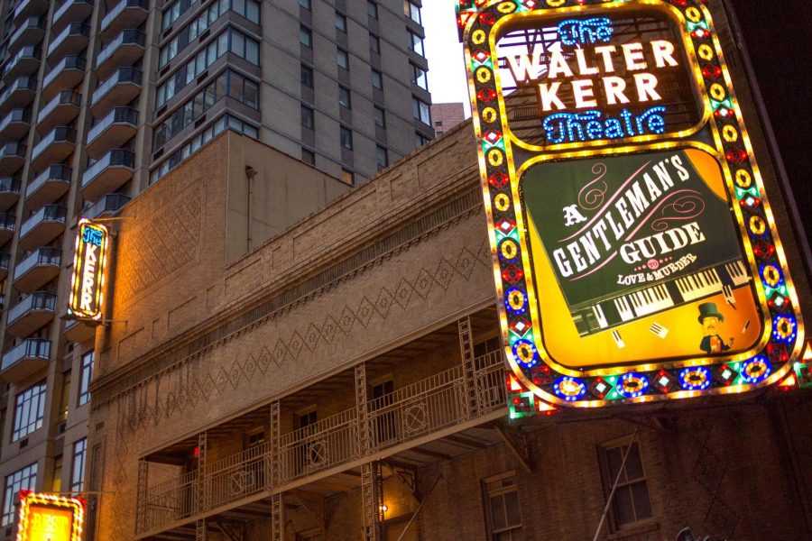 Broadway theater in Times Square