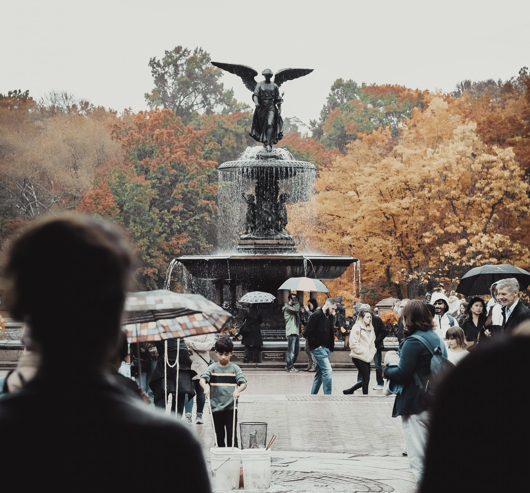 Bethesda Fountain in Central Park