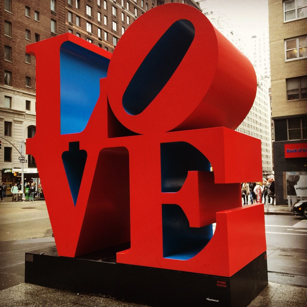 LOVE Sculpture in NYC