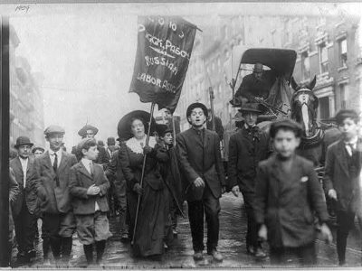 Russian Labor Assoc. in Labor Parade, New York City