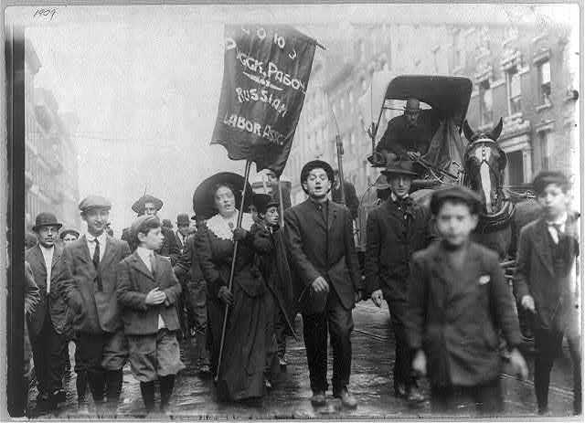 Russian Labor Assoc. in Labor Parade, New York City