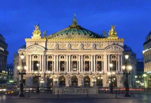 Facade of the Opera Garnier