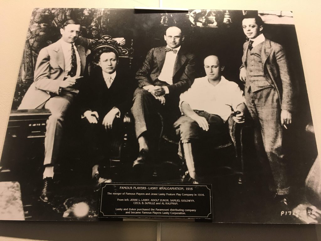 Historic Photo Display at Hollywood Heritage Museum in LA