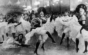 Moulin Rouge Vintage Dancers