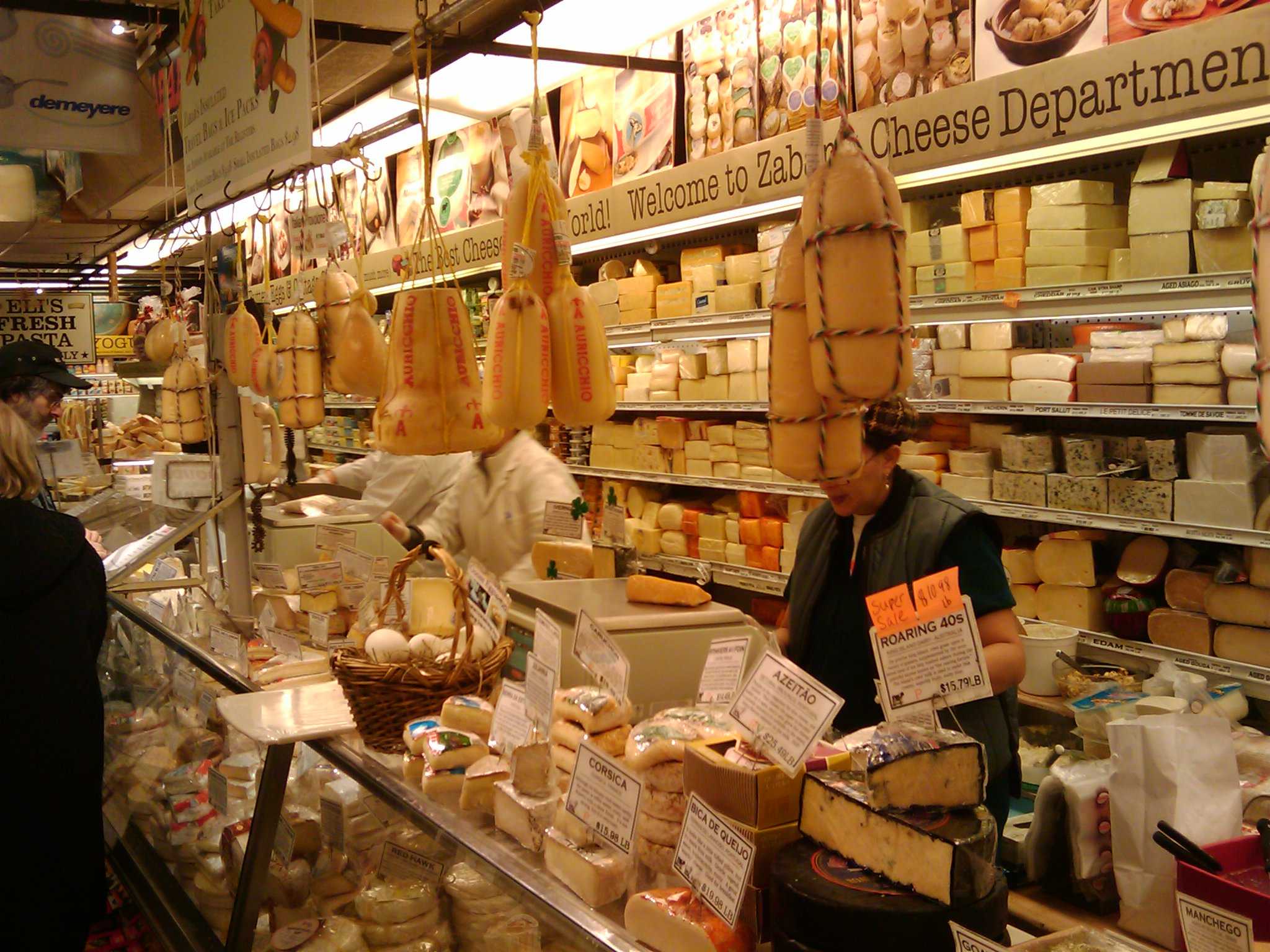 Store with lots of cheese