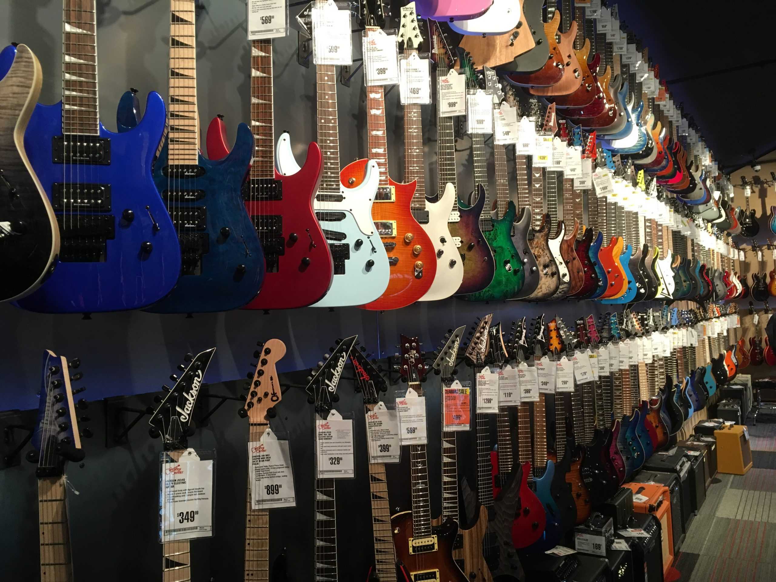 Wall of Guitars