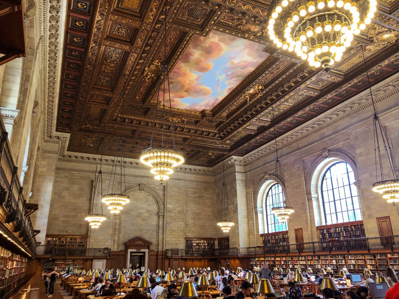 The Rose Reading Room at the NYPL