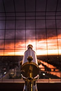 Ieffel Tower sunset view