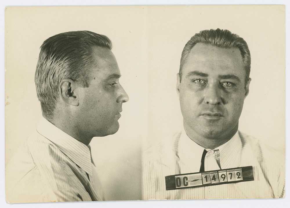 Mugshot of George "Machine Gun" Kelly