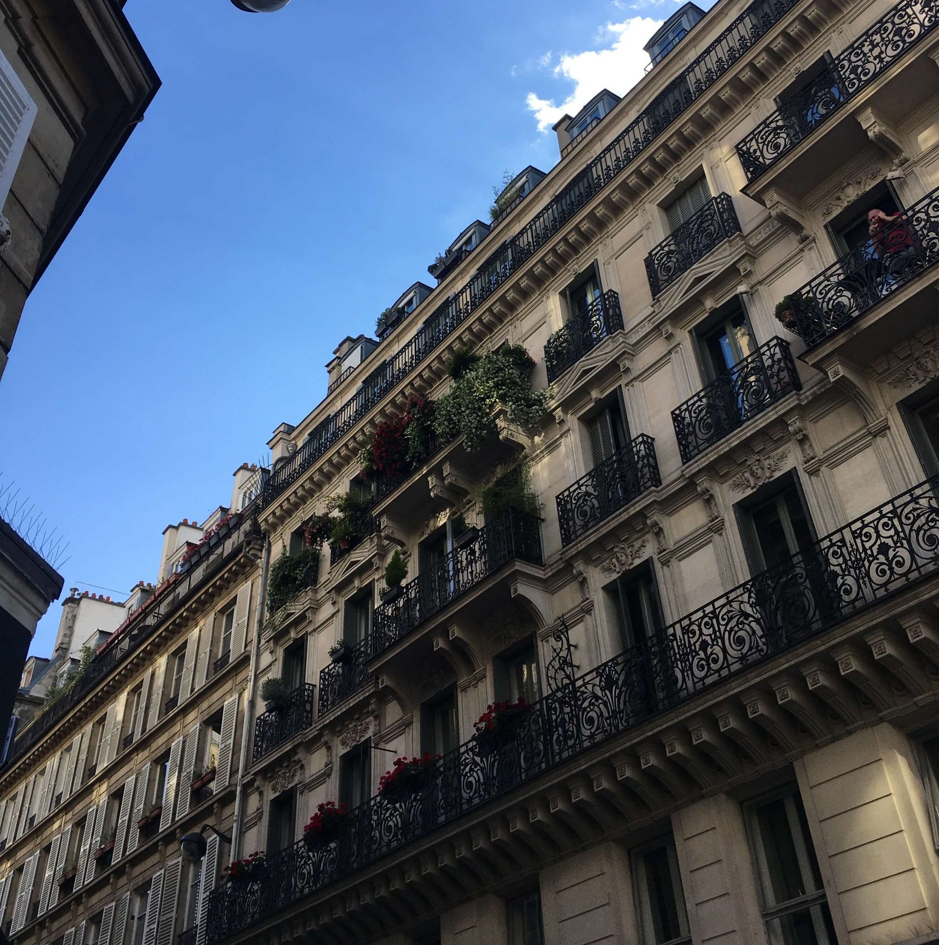 Balconies in Châtelet