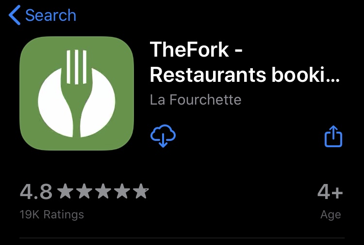 The Fork app