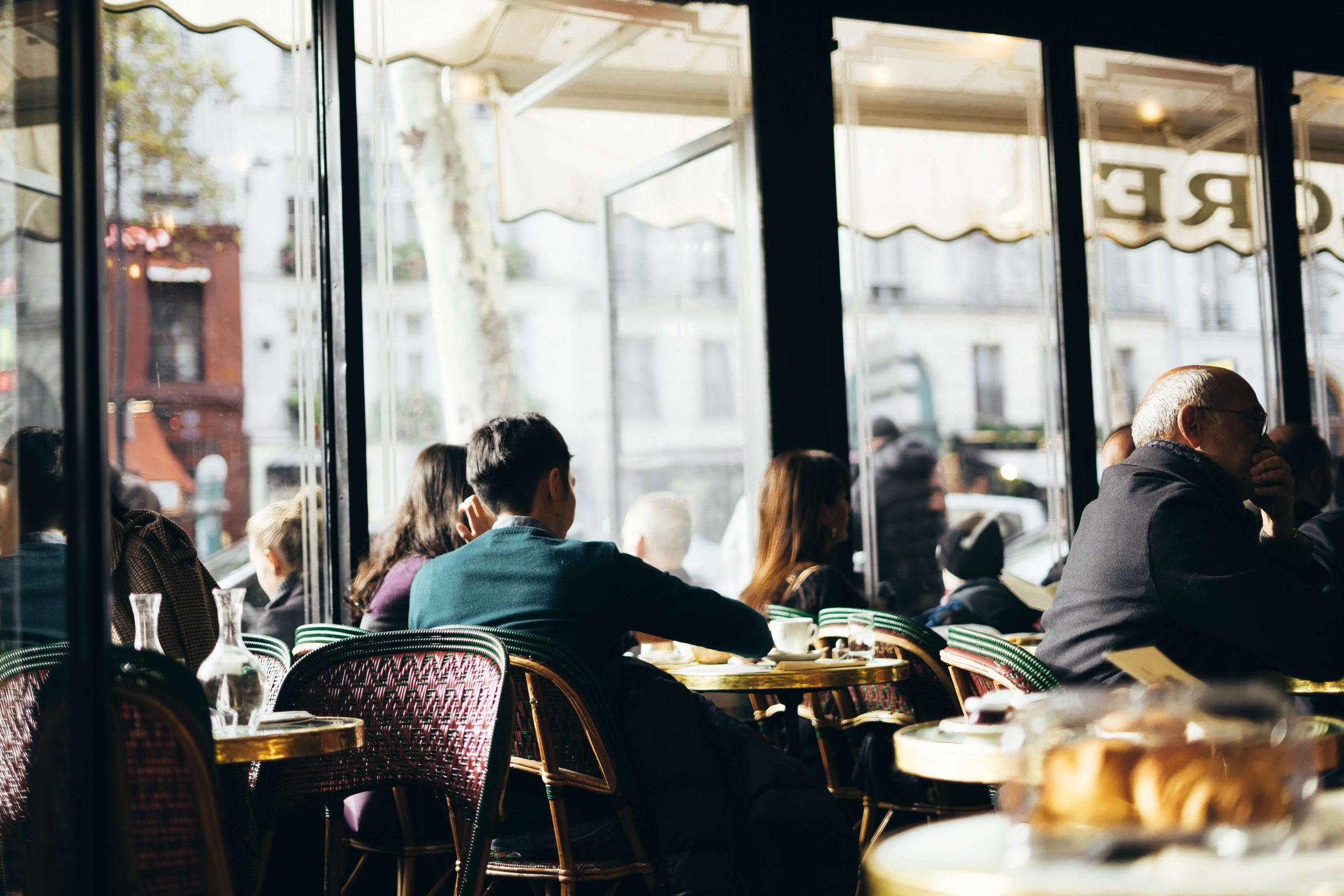 Parisian cafe