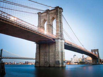 The Brooklyn Bridge in New York City