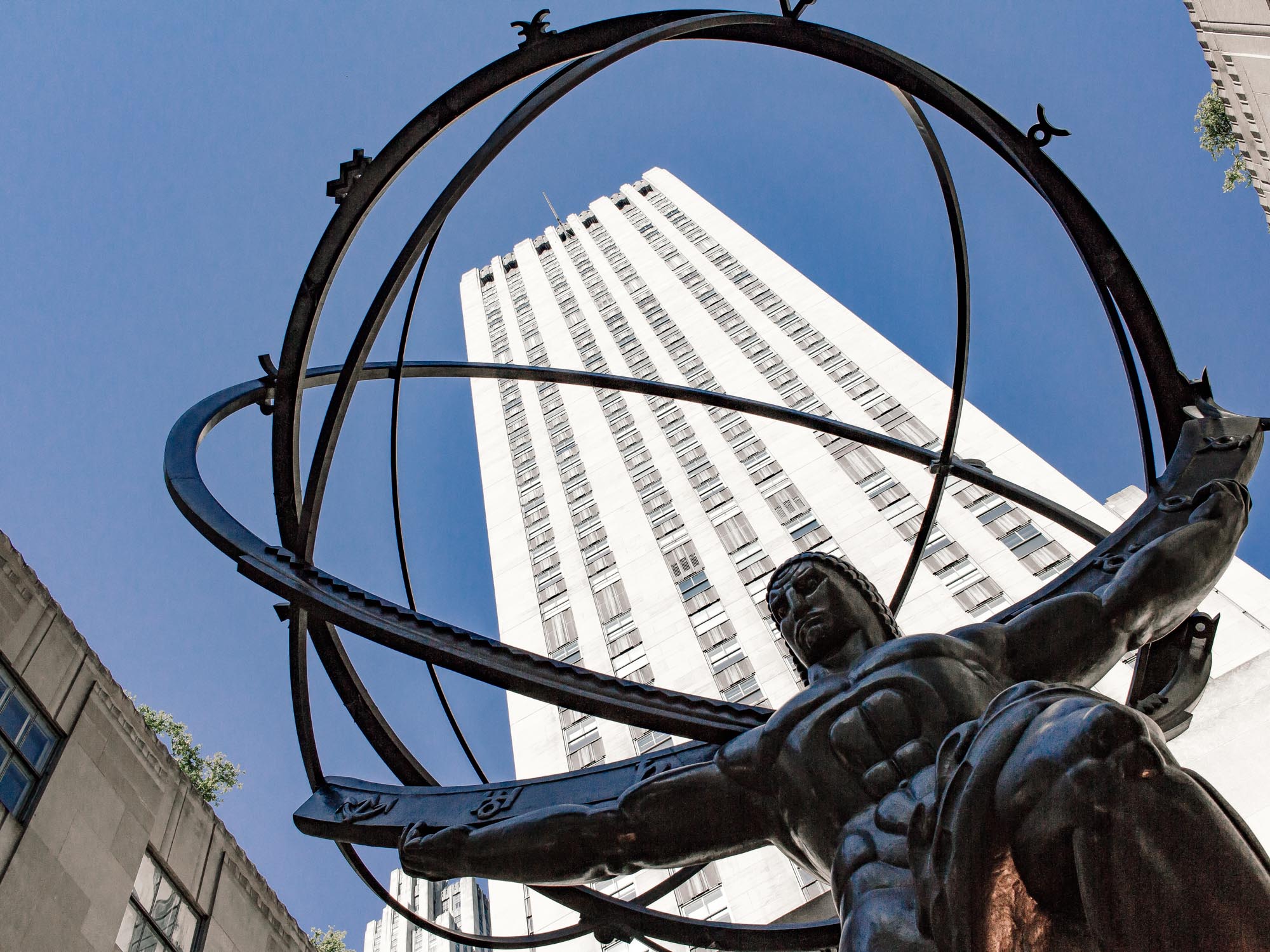 Atlas Statue; Rockefeller Center Plaza