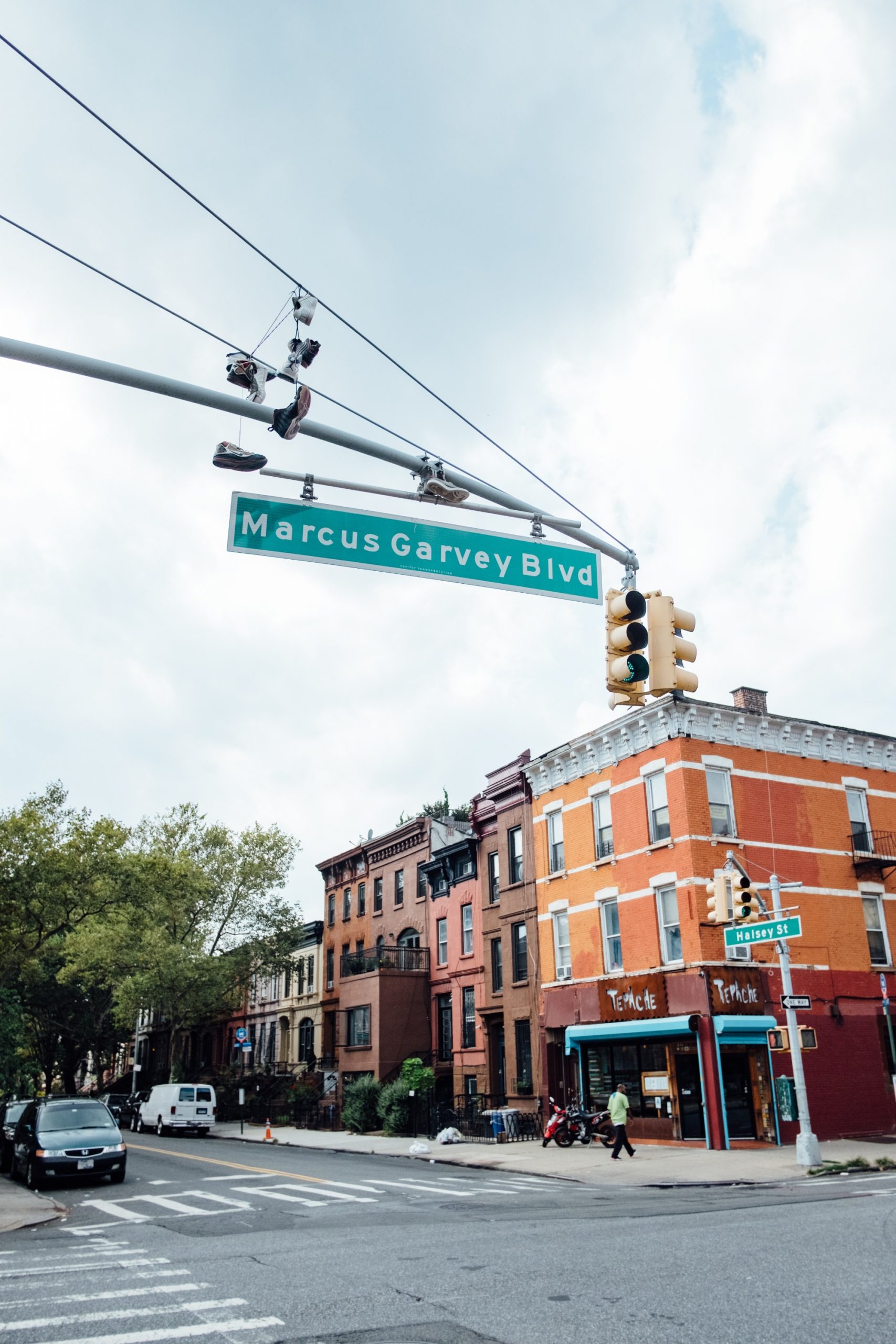 Marcus Garvey Blvd in Brooklyn