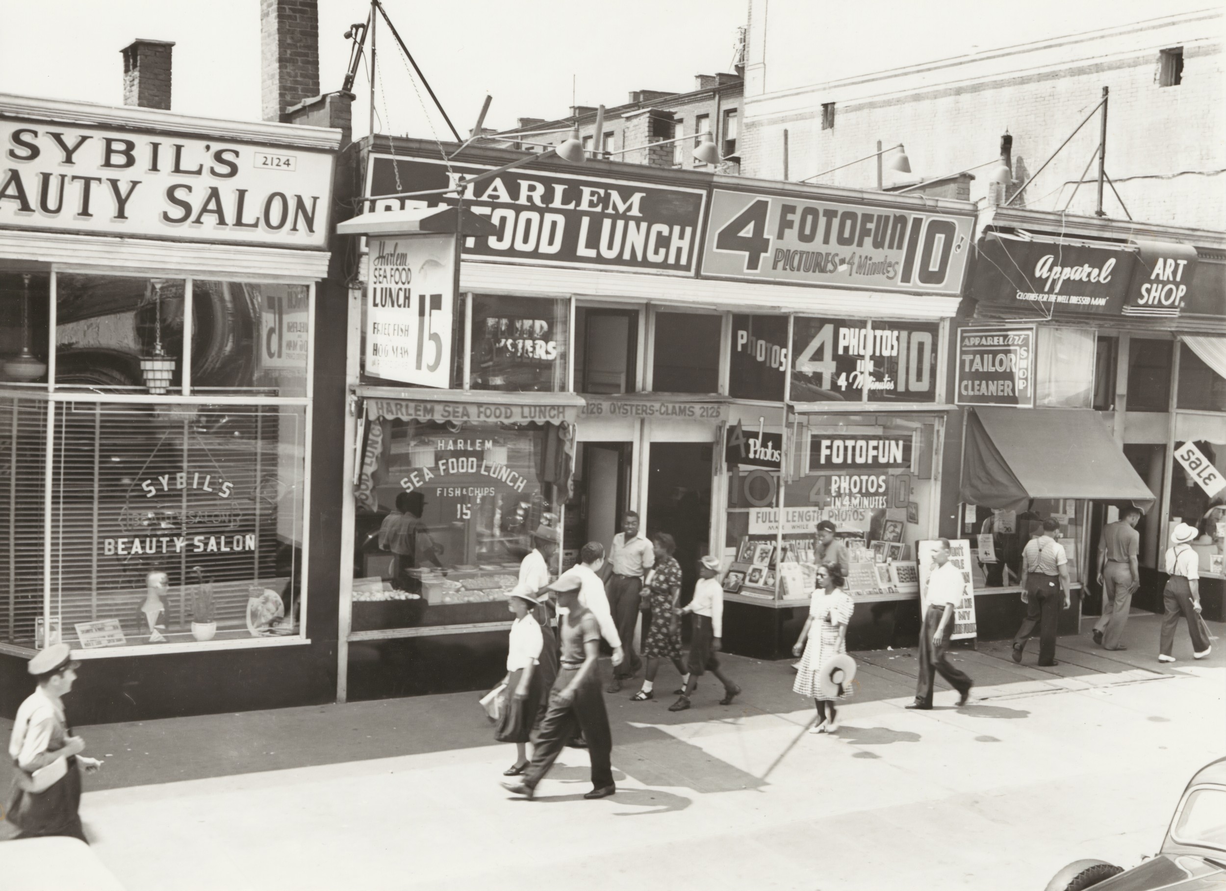 A black in Harlem