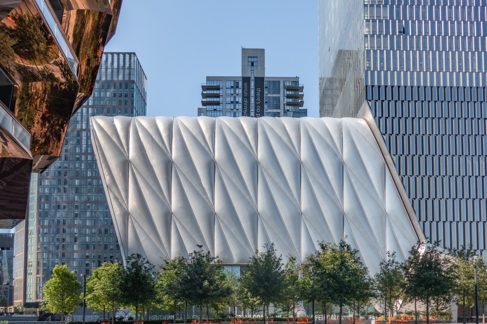 The Shed performing arts center at Hudson Yards