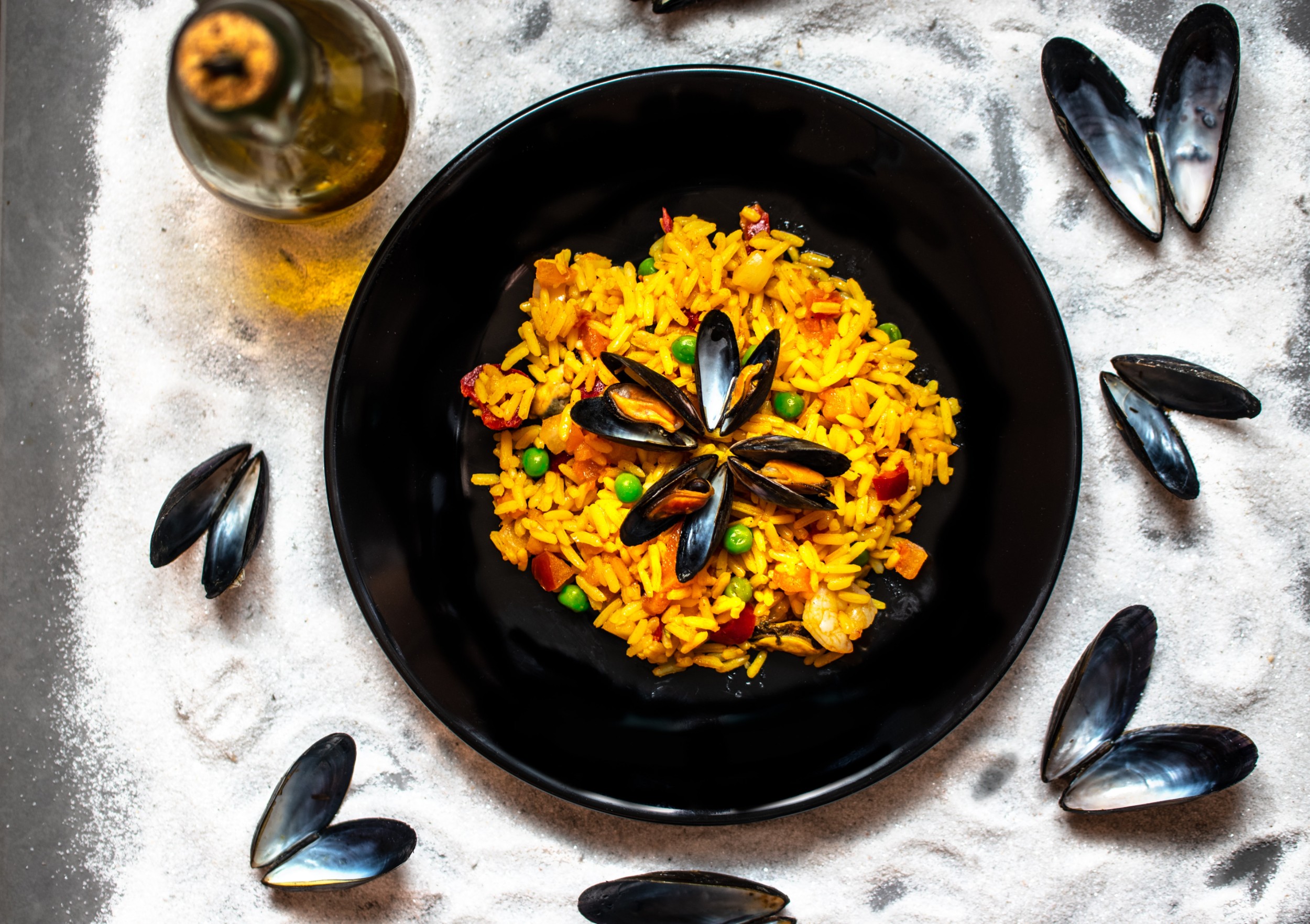 An authentic Spanish paella